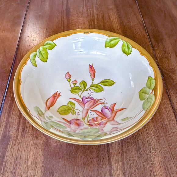 Antique PT Bavaria Hand Painted Porcelain Serving Bowl 2919 Bavarian c1907-1927 - Picture 12 of 12